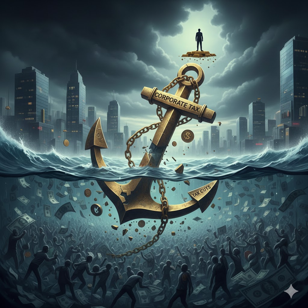 Winners Take All: How Corporate Tax Cuts Weakened the Anchor of the Top 0.001%